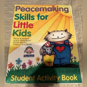 Peacemaking skills for little kids- student activity book